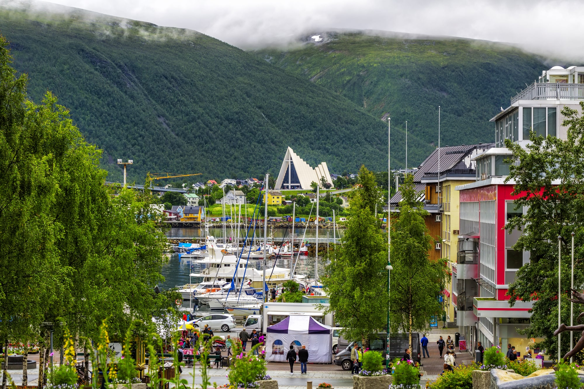 zomer in tromso